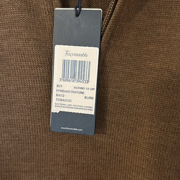 NWT MENS MERINO SWEATER - Picture 4 of 5